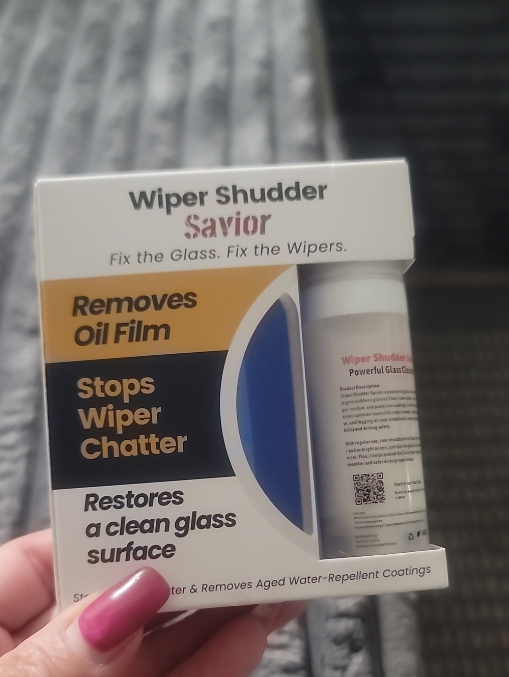 Wiper Shudder Savior Glass Treatment